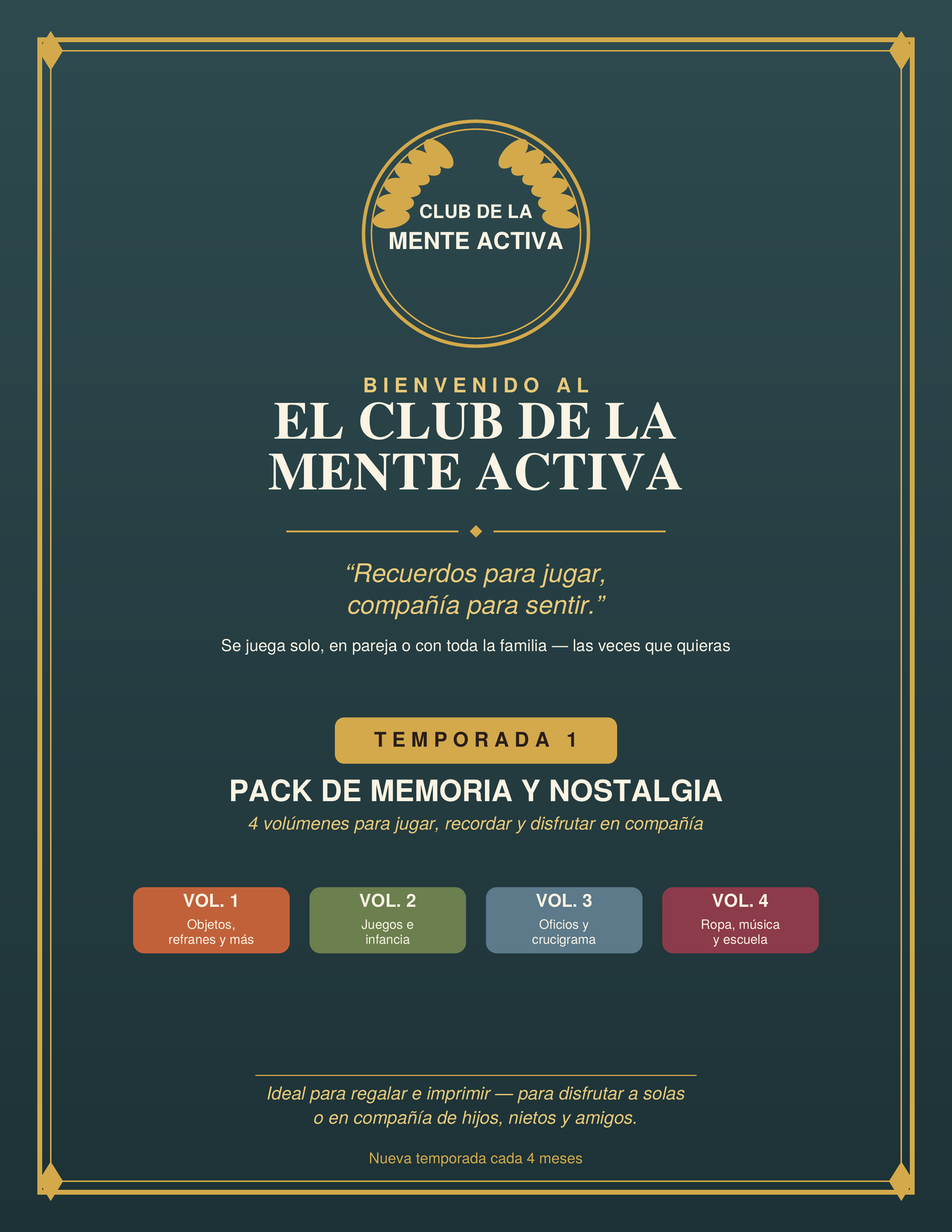 EL CLUB DE LA MENTE ACTIVA + BONOS