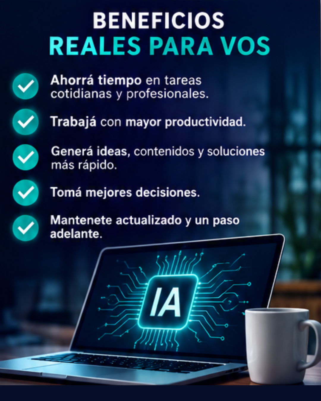 Beneficios reales de aprender inteligencia artificial