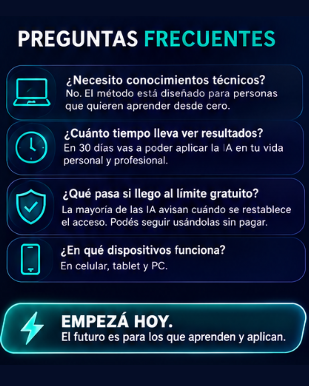 Preguntas frecuentes